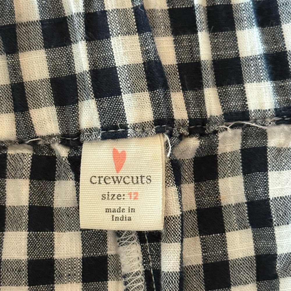 J. Crew High Waist Blue and White Shorts with Chic Design - Picture 3 of 4